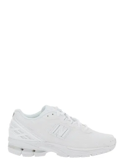 New Balance 1906 White Sneaker With Mesh Design And Side Logo In Tech Fabric Unisex
