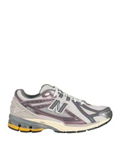 NEW BALANCE NEW BALANCE 1906 WOMAN SNEAKERS GREY SIZE 7 SYNTHETIC FIBERS, TEXTILE FIBERS