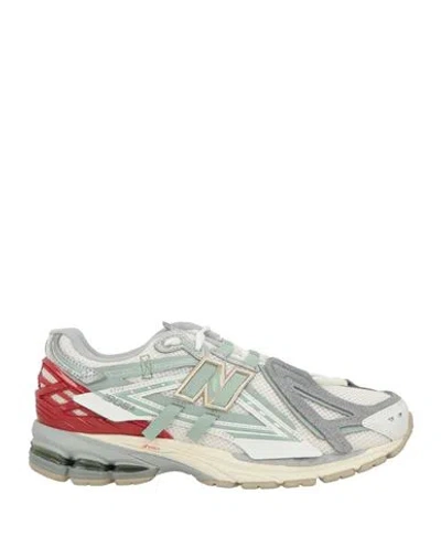 New Balance 1906 Woman Sneakers White Size 7 Synthetic Material, Textile Fibers In Multi