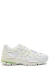 New Balance Low Top Sneakers With Mesh Panels And Reflective Accents In White