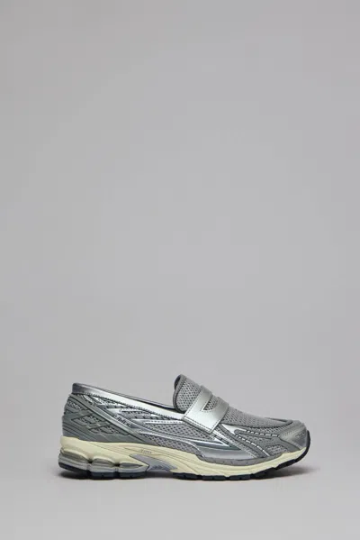 New Balance Leather Slip-on Sneakers In Animal Print