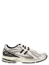 New Balance Multicolor Low Top Sneakers With Logo Detail On The Rear In Tech Fabric Man In White