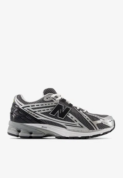 New Balance 1906r Low-top Sneakers In Sliver Metallic With Black And White In Gray