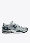 New Balance 1906r Silver Colored Sneaker With Mesh Design And Side Logo In Synthetic Fiber Unisex In Gray