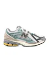 New Balance 1906 Man Sneakers Ivory Size 9 Textile Fibers In Gray