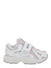 New Balance 1906r Pink Low Top Sneakers With Logo Detail In Mix Of Techno Fabrics Girl In Pink