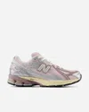 New Balance Pink Low Top Sneakers With Logo Patch On Side And Tongue And Perforated Panels In Tech Fabric Unisex In Multi
