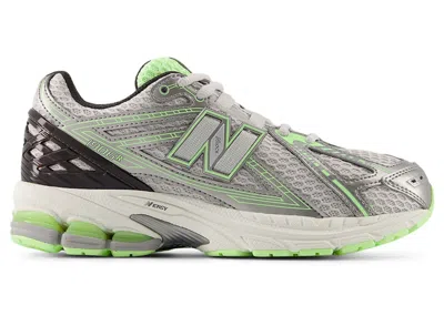 Pre-owned New Balance 1906r Sneakers In Dark Silver Metallic/mint Flash