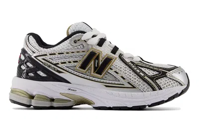 Pre-owned New Balance 1906r White Metallic Gold (ps) In Silver Metallic/gold Metallic