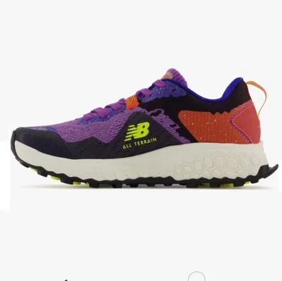 Pre-owned New Balance 194 Balance Women's Hierro V7 Trail Running Shoe, Purple, 9 Wide