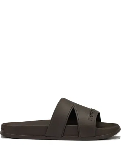 New Balance 200 Cut-out Slides In Brown