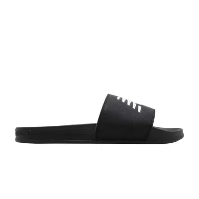 Pre-owned New Balance 200 Slides 'black White' | Men's Size 7