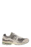 New Balance 2002r Panelled Brushed Suede And Mesh-knit Sneakers In Multi