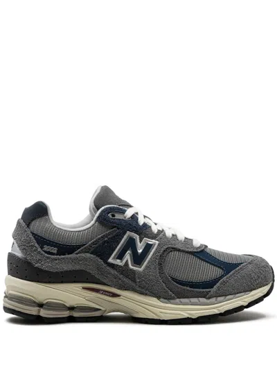 New Balance 2002r "navy" Trainers In Grey/blue