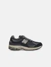 New Balance '2002' Blue Suede Blend Sneakers In Blue