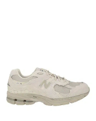 New Balance Sand Suede And Mesh 2002dx Protection Pack Sneakers In White
