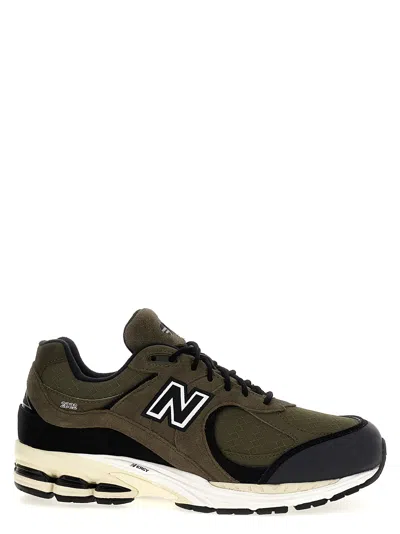 New Balance '2002' Sneakers Featuring Mesh Panels In Green