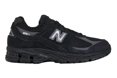Pre-owned New Balance 2002r Black Silver In Black/silver