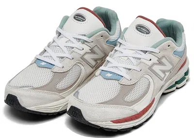 Pre-owned New Balance 2002r Festival Pack Sneakers In Cream/red/blue In Multi