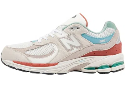 Pre-owned New Balance 2002r Festival Pack Sneakers In Off White/cream/clay