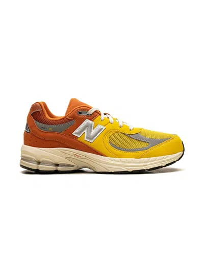 New Balance Kids' 2002r "ginger/lemon" Sneakers In Yellow
