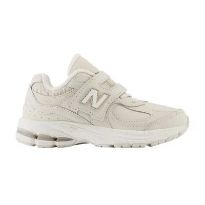 Pre-owned New Balance 2002r Hook & Loop Little Kid 'beige Fleece Lined' | Cream | Kid's Size 11