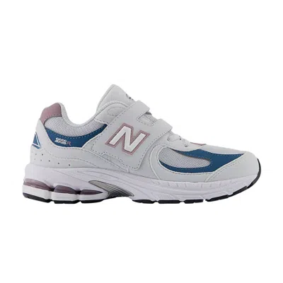 Pre-owned New Balance 2002r Hook & Loop Little Kid 'quartz Grey Ice Wine' | Kid's Size 12