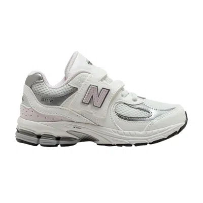 Pre-owned New Balance 2002r Hook & Loop Little Kid 'sea Salt Pink Granite' | White | Kid's Size 11.5