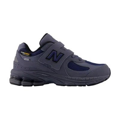 Pre-owned New Balance 2002r Hook & Loop Little Kid Wide 'cordura Pack - Dark Arctic Grey' | Kid's Size 12 In Gray