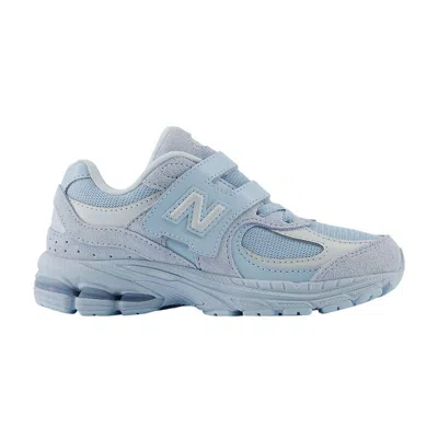 Pre-owned New Balance 2002r Hook & Loop Little Kid Wide 'light Chrome Blue' | Kid's Size 3