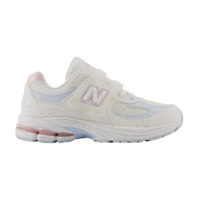 Pre-owned New Balance 2002r Hook & Loop Little Kid Wide 'sea Salt Ice Blue' | Cream | Kid's Size 13 In White