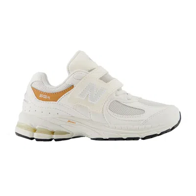 Pre-owned New Balance 2002r Hook & Loop Little Kid Wide 'sea Salt Sepia' | White | Kid's Size 13
