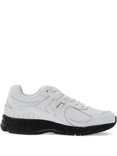 New Balance 2002r Lace-up Leather Sneakers In White