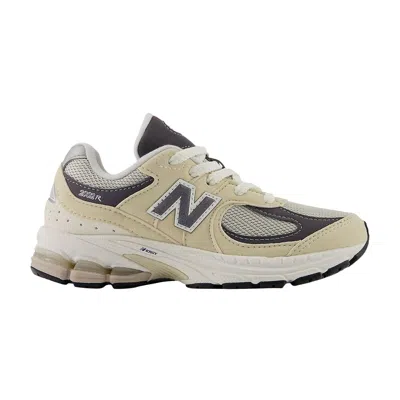 Pre-owned New Balance 2002r Little Kid 'sandstone Magnet' | Cream | Kid's Size 2.5 In White