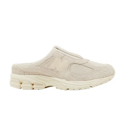 Pre-owned New Balance 2002r Mule 'calm Taupe' In Cream