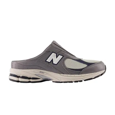 Pre-owned New Balance 2002r Mule 'dark Grey'