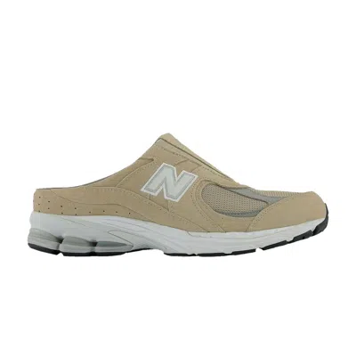 Pre-owned New Balance 2002r Mule 'mindful Grey' In Tan