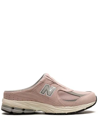 New Balance 2002r "pink Sand" Sneaker Mules In Rosa