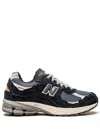 New Balance Men's 2002rd Lace Up Running Sneakers In Black/grey