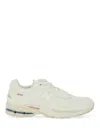 New Balance Low Top Sneakers With Mesh Panels And Rubber Outsole In White