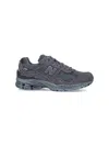 New Balance Dark Grey Suede And Mesh 2002r Sneakers In Gray
