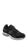New Balance 2002r Sneaker In Black/ Gunmetal/ White