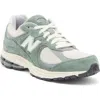 New Balance Gender Inclusive 2002r Sneaker In Dark Juniper/linen