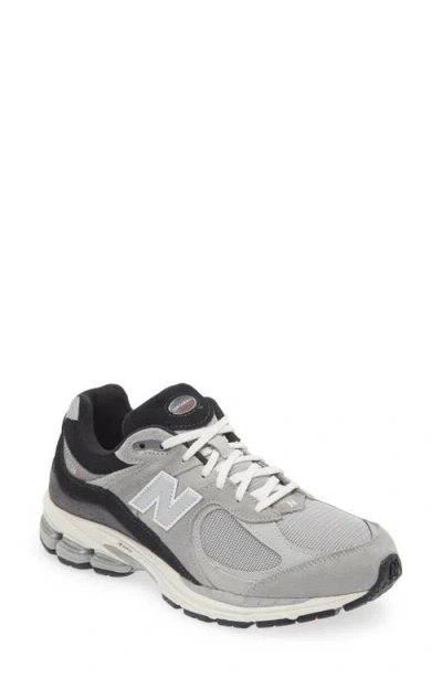 New Balance 2002r "grey/black" Sneakers In Slate Grey/black