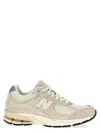 New Balance 2002 Panelled Mesh Sneakers In Beige