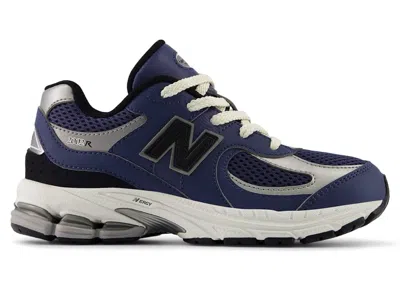 Pre-owned New Balance 2002r Sneakers In Navy Blue/black