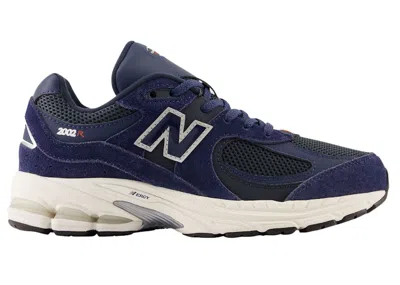 Pre-owned New Balance 2002r Sneakers In Navy Blue/outerspace