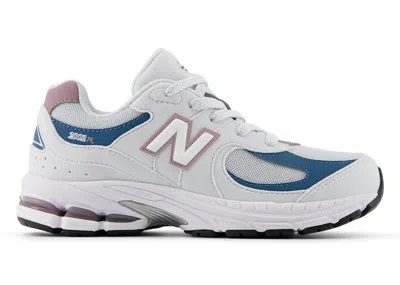 Pre-owned New Balance 2002r Sneakers In Quartz Grey/ice Wine