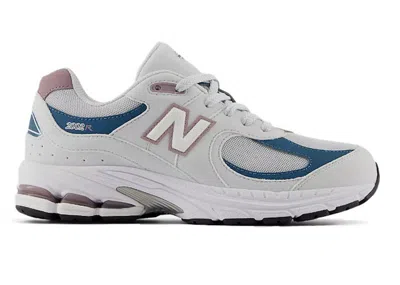 Pre-owned New Balance 2002r Sneakers In Quartz Grey/ice Wine