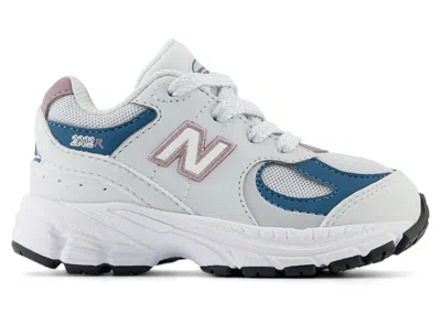 Pre-owned New Balance 2002r Sneakers In Quartz Grey/ice Wine